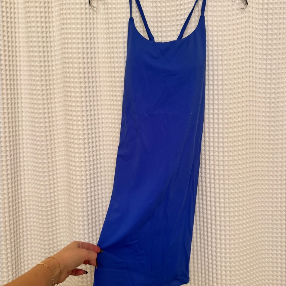HALARA Blue Spaghetti Strap  tennis Dress never worn